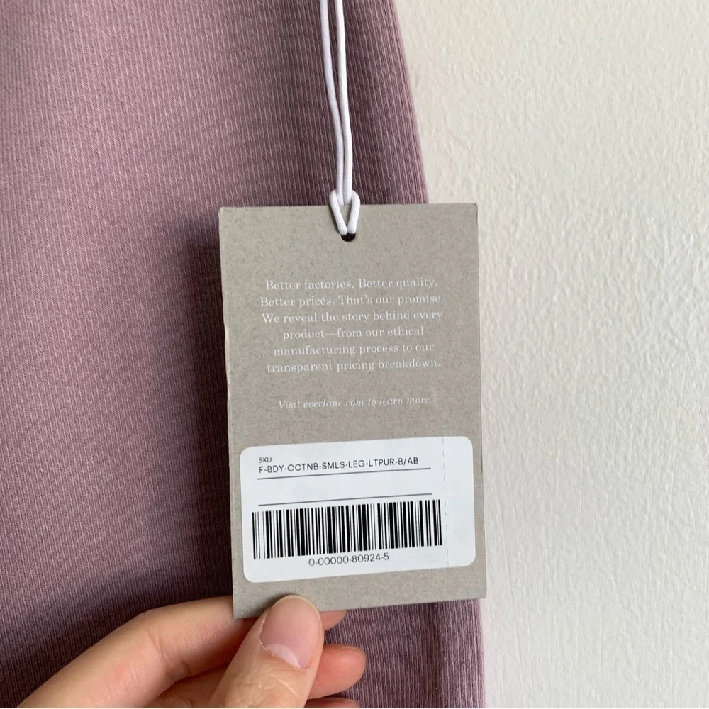 New Everlane The Seamless Legging in Dusty Lavender - Picture 2 of 9